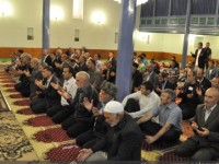 Bu gün məscidlərdə bayram namazı qılınıb-(FOTO)